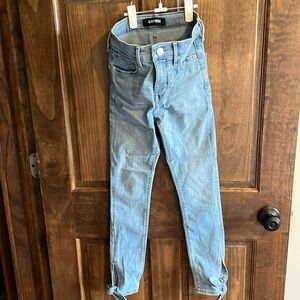 Women’s express cropped legging mid rise size 00